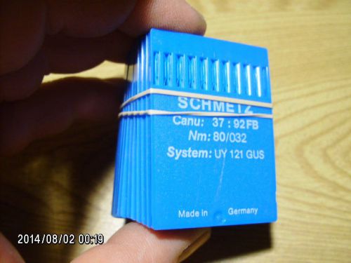 110 pc SCHMETZ sewing machine needles UY 121 GUS NM 80/032