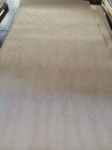 Wood Veneer Birdseye Maple 49x96 1pcs total 10Mil Paper Backed&#034;EXOTIC&#034; 505/5A.8