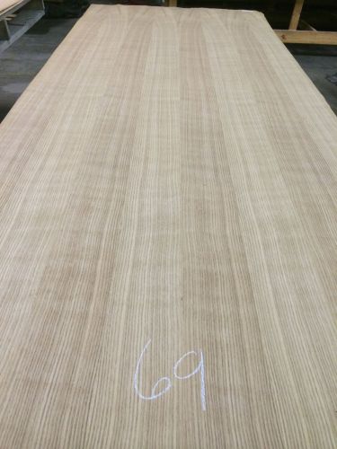 Wood veneer white oak 48x108 1pcs total 10mil paper backed  &#034;exotic&#034; wwf 69 for sale