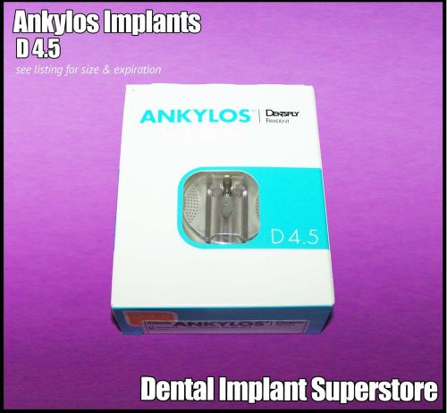 Ankylos Dental Implant - 4.5 x 14mm - EXP 2016-02