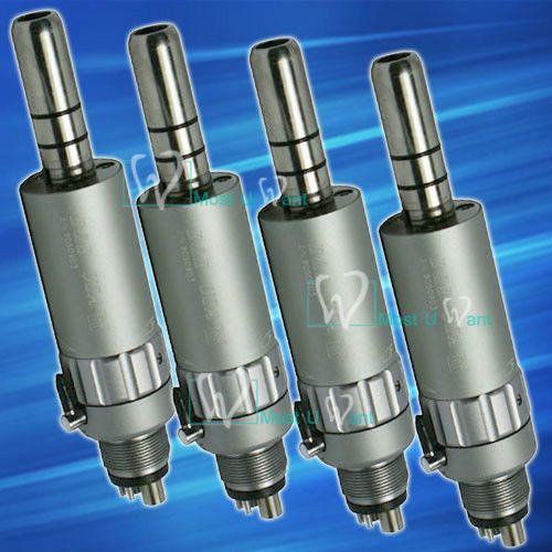 4pcs nsk style dental lab low slow speed air motor handpieces 4 hole new sale for sale