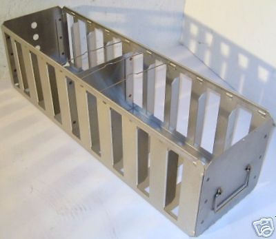 Nalgene vertical cryobox cryo box 9 shelves freezer storage rack - new for sale