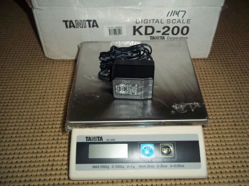 New tanita kd-200 210 digital scale max. 2000g / 70 oz kd for sale