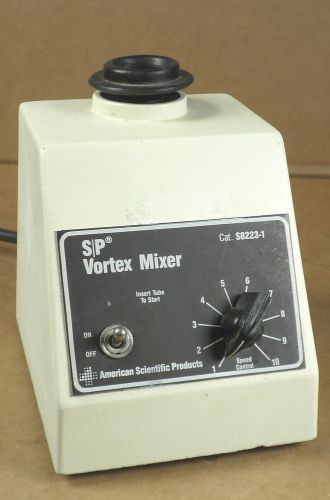 American Scientific SP Vortex Mixer S8223-1 Single Tube Top *Parts*