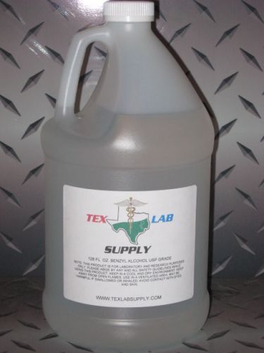 TEX LAB SUPPLY 5 Gallons Benzyl Alcohol USP Grade - Sterile FREE SHIPPING!
