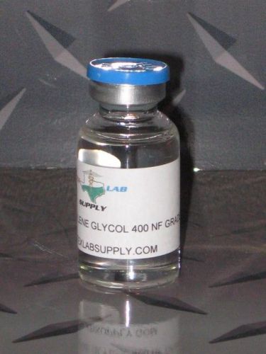 Tex Lab Supply 20 mL POLYETHYLENE GLYCOL - 400 PEG NF GRADE - Sterile