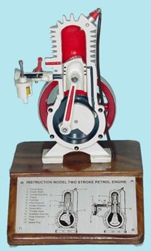 PETROL Engine two Stroke Model Best For Study Teaching Purpose and lab use