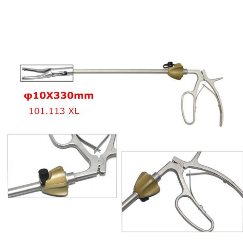 New ce sale clip applier ?10x330mm for hem-o-lok clip size xl golden for sale