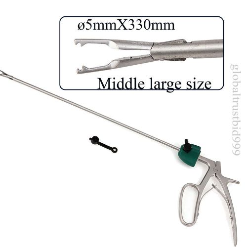 Ml middle large size medical clip applier 5x330mm for hem-o-lok clip laparoscopy for sale