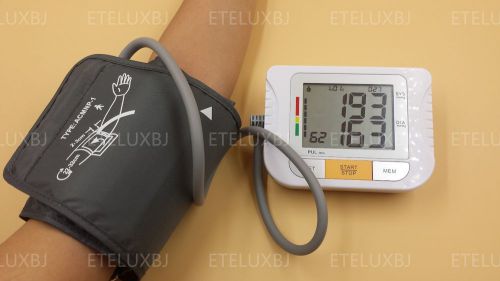 100% new automatic upper arm digital blood pressure and pulse monitor for sale