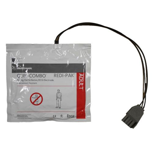 Physio control 11996-000017 quik-combo redi-pak adult electrodes (1 set) sale for sale
