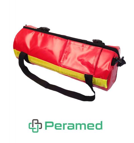 Oxygen cylinder medical bag paramedic bag red pvc for sale