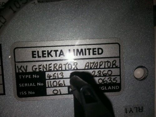 Elekta KV Generator Adapter