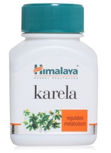 Himalaya Herbals karela 60 Caps - remedy for diabetes mellitus - regulate sugar