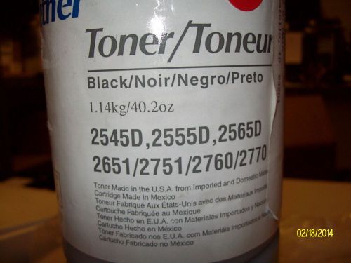 Gestetner Black Toner 2651, 2751, 2760, 2770, 2545D, 2555D, 2565D PC 2960919