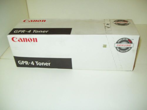Brand New Genuine Canon GPR-4 Toner Unit