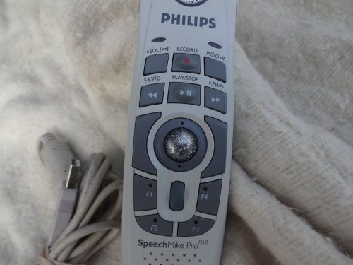 PHILIPS Model LFH5276/00 SpeechMike Pro Plus USB Wired Dictation Mic Microphone