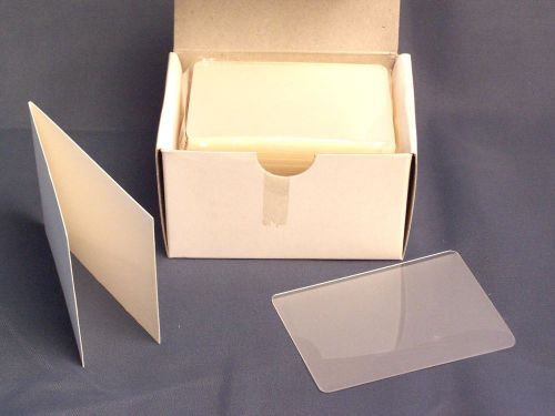 10 mil hot laminating ibm(data) pouches qty 100 2-5/16 x 3-1/4 lamination sleeve for sale