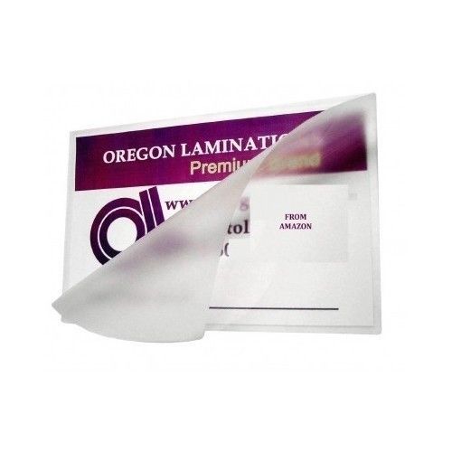 Laminating pouches laminator sleeves hot thermal premium 5 mil qty 100 9x11.5 for sale
