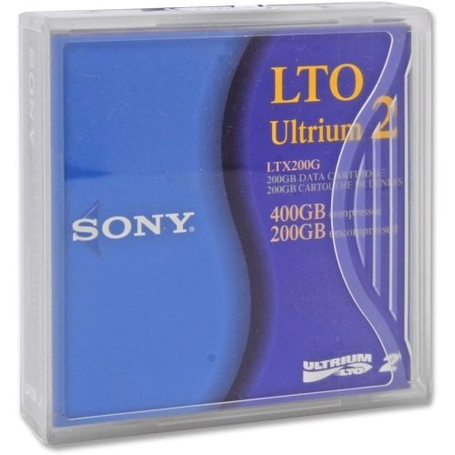 Sony LTO Ultrium Tape Cartridge - 200GB/400GB Cap -1998.03 ft Tape L - 1 Pk