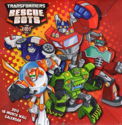 Transformers rescue bots - 2015 16 month  calendar for sale