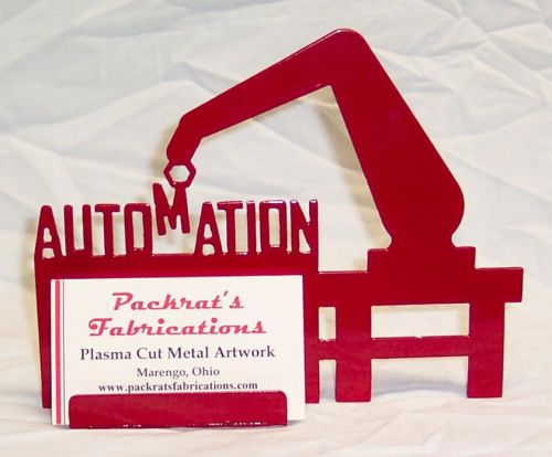 Robot Automation Business Card Holder