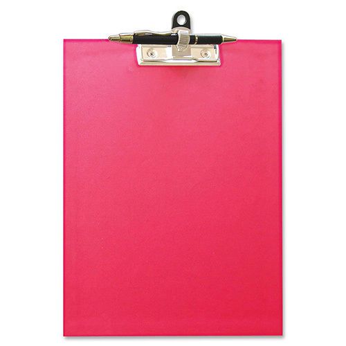 Aurora Medical Clipboard Non-Toxic Red. Sold as Each