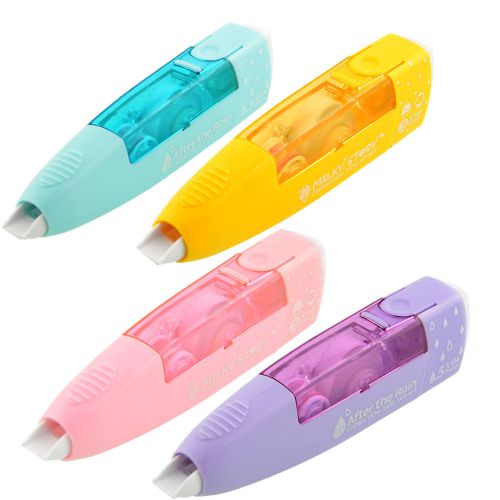 Stationery Korean Push Correction Tape Wite-Out Cartoon Painting Decor