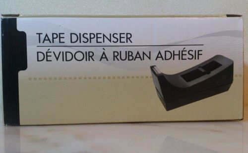 Tape Dispenser weighted Black. New in box