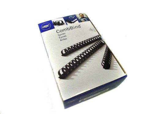 New gbc combbind 5/8 16mm white binding combs 100 pack 125 sheep capacity for sale