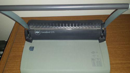 GBC COMBBIND C75 BINDING MACHINE SYSTEM
