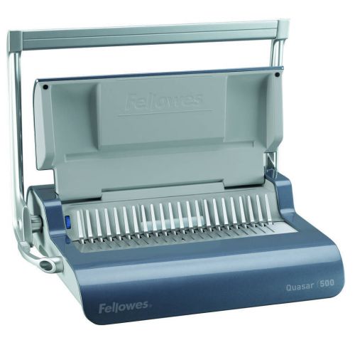**new** fellowes 52168 500 comb quasar binding machine - starter kit - warranty for sale