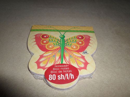 Mary Engelbreit 80 Sheet &#034;Butterfly&#034; Notepad, 4 1/4&#034; X 4 1/4&#034;, NEW IN PACKAGE!