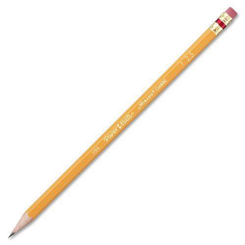 Paper Mate No. 2.5 Mirado Classic Pencils - # 2.5 Pencil Grade - Yellow (2098)