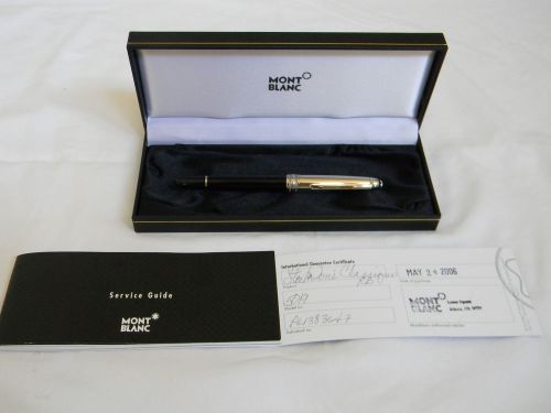 MONTBLANC Black Rollerball pen Classique doue Stainless Steel - 5019
