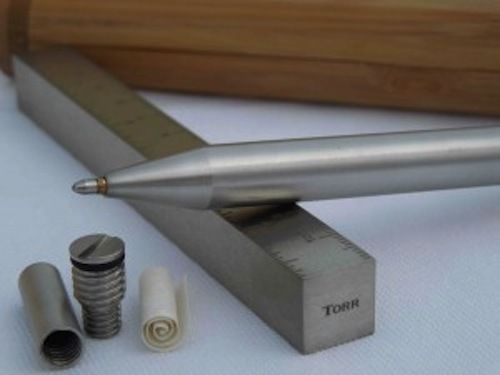 Torr Classic Stainless Steel Ruler Pen Men&#039;s Gift