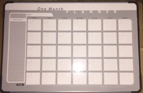 Boone One Month Planner Dry Erase Board 24&#034; X 36&#034;