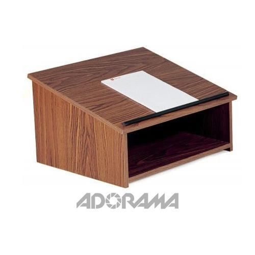 Oklahoma sound 22&#034; table-top lectern, medium oak #22-mo for sale
