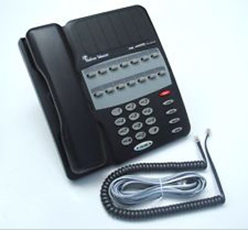 Tadiran 14 STD/BL Emeral ICE Telephone Black 72420945800 REFURB WARNTY