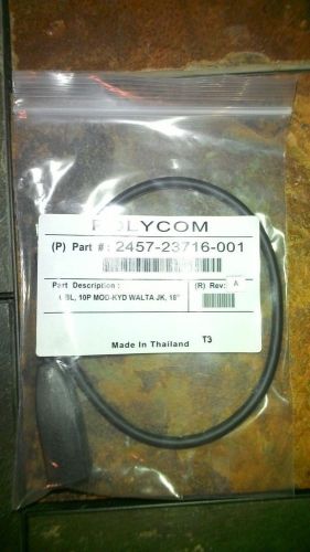 New Polycom 2457-23716-001 RJ45 HDX Microphone Cable 18&#034;