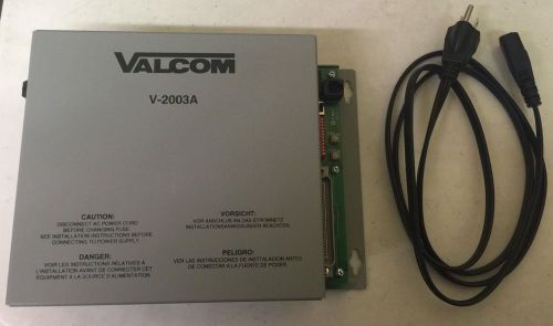 Valcom V-2003A One-Way 3 Zone Page Control for Telecom System