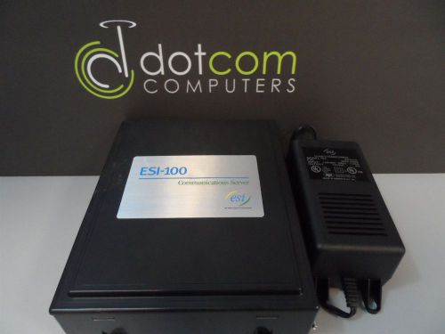 ESI 50 Communication Server 2PT/15HR Ver 11.5.48 Phone System Power Supply AS-IS