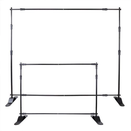 BANNER STAND 54&#034; TO 96&#034; HEIGHT ADJUSTABLE SHOW DISPLAY BACKDROP FACTORY PRICE