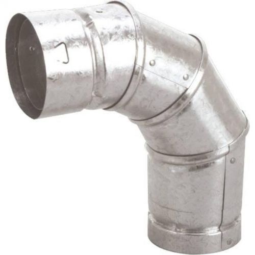 Gas Vent Type B  4&#034; X 90 Deg Elbow 104230 SELKIRK INC Utililty and Exhaust Vents