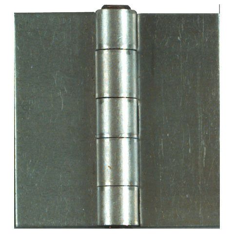2&#034; Plain Steel Non-Removable Pin Welding Surface Hinge (1 Piece)
