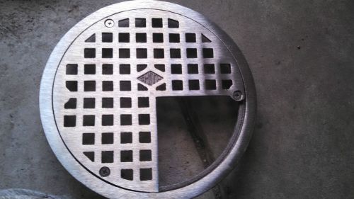 Jr smith drain cover 3020-13nb  8-12&#034; bronze 3/4 grate lot of 3 new for sale