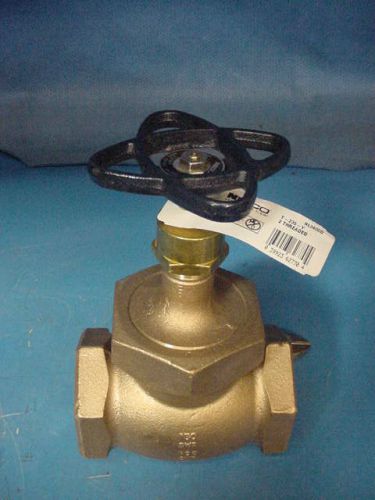New nibco globe valve t-235-y brass  2&#034; npt 150 swp, 300 cwp for sale