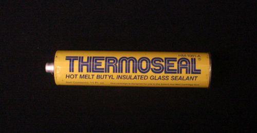 Thermoseal hot melt butyl insulated glass metal sealant adhesive glue cartridgeu for sale