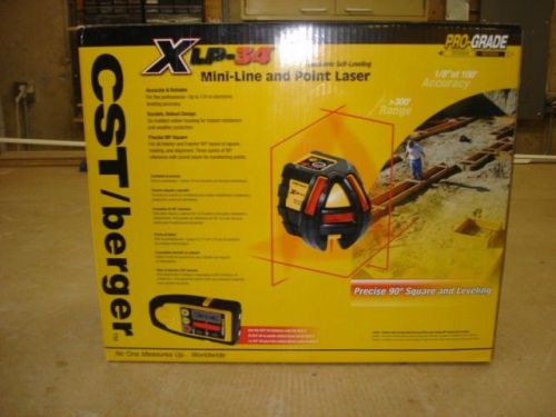CST Berger 58-xlp34 Mini-Line and Point Laser, Interior Package