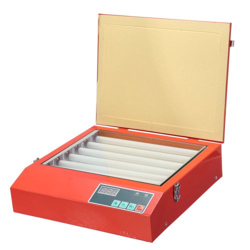 Uv exposure unit hot stamping pad /polymer hot foil printing plate w/6x8w lamp for sale
